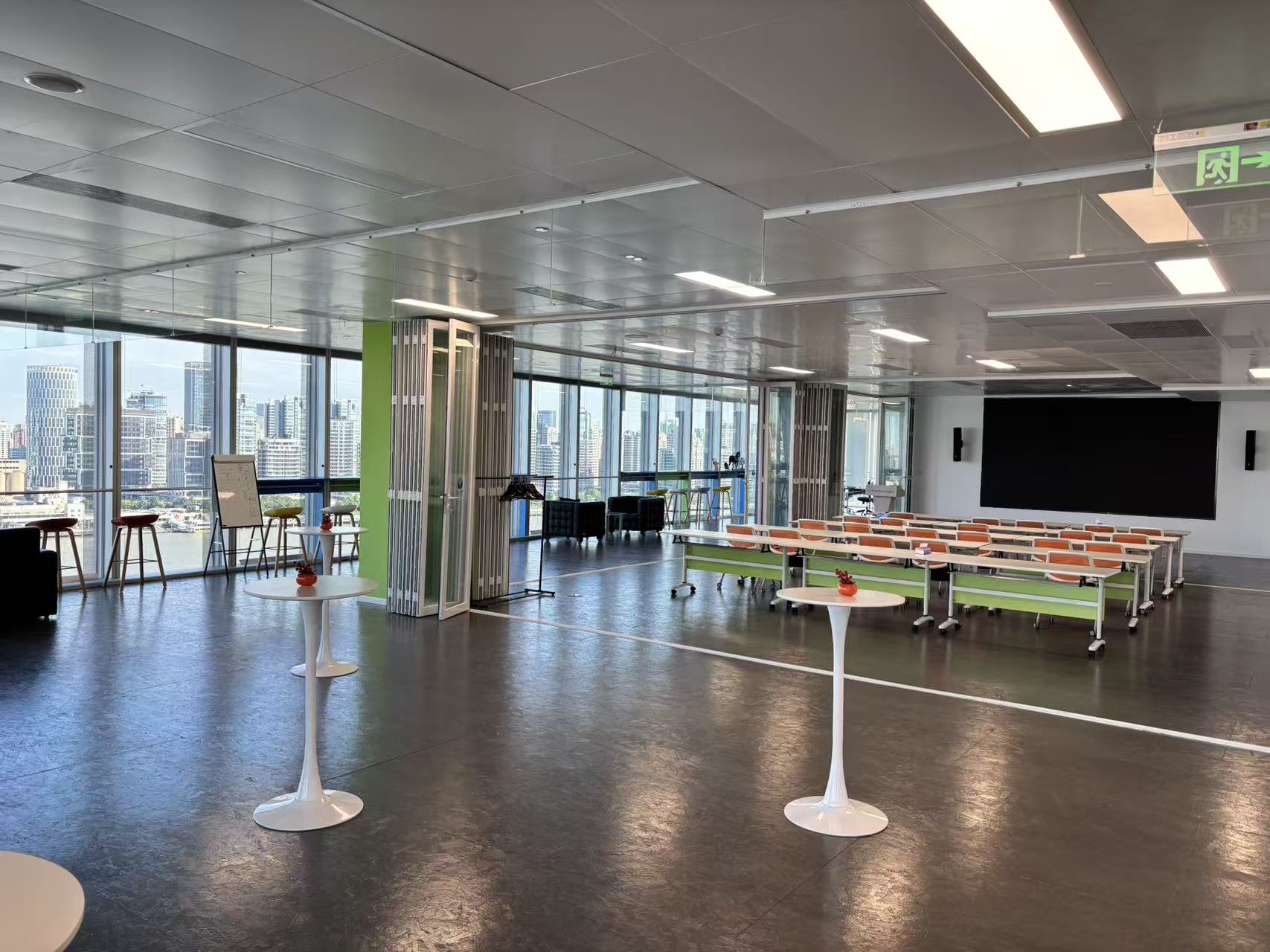 CM Advisory’s flexible Shanghai event and workshop space overlooking the city